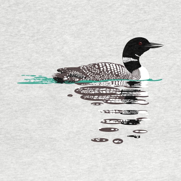 Common Loon by stargatedalek